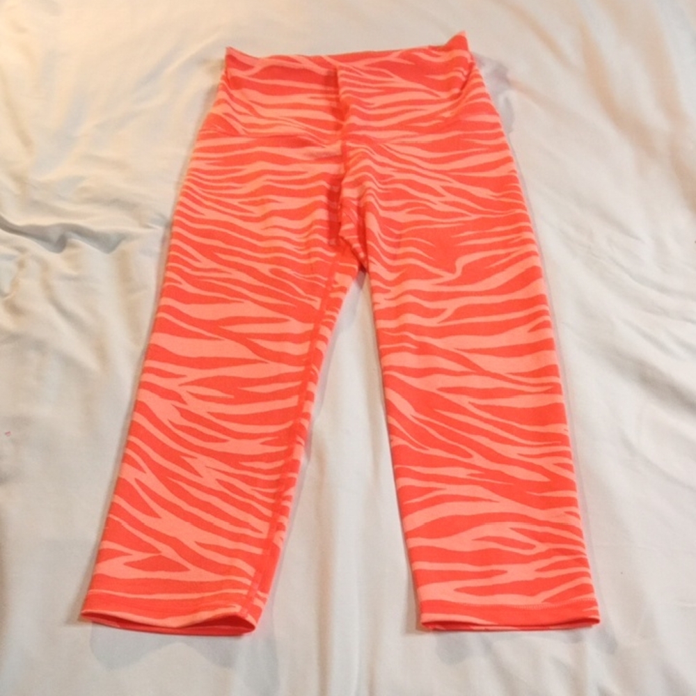 Old Navy Active Powersoft Yoga Pants Leggings Tangerine Size Small